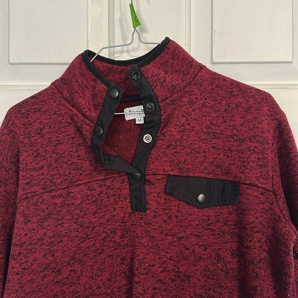 Prissy Jane Maroon pullover size medium women’s - Picture 2 of 4